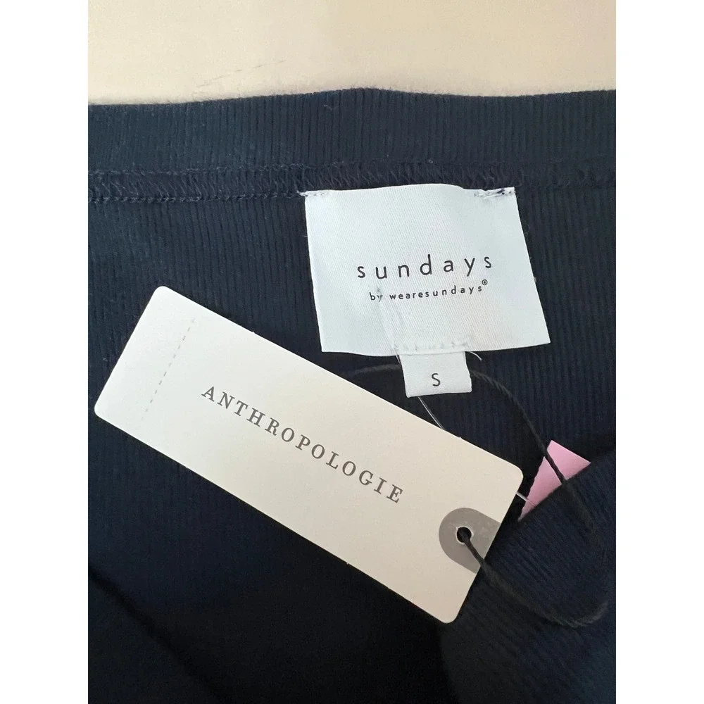 Sundays Tube Dress Women S Navy New Strapless Paperbag‎ Waist Anthropologie